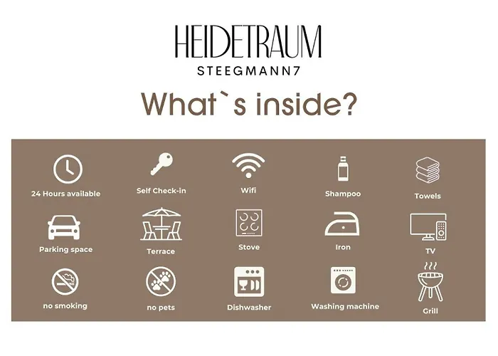 Appartement Design-fewo Heidetraum *